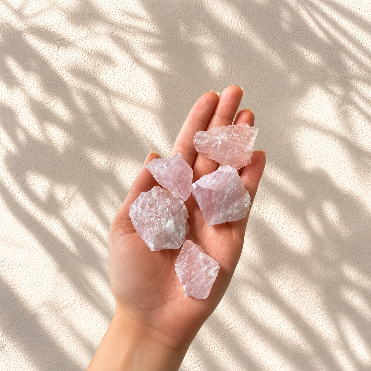 Raw Rose Quartz